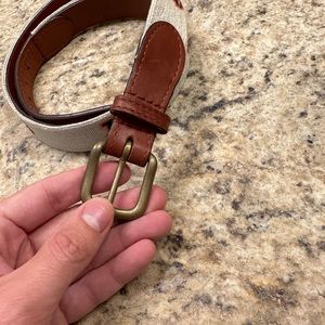 Auburn Tigers Needlepoint Belt